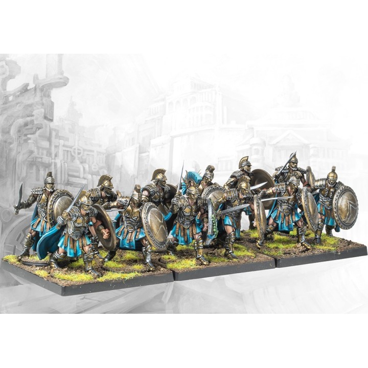 Figurines d'Agemas des City States pour Conquest (Para Bellum)