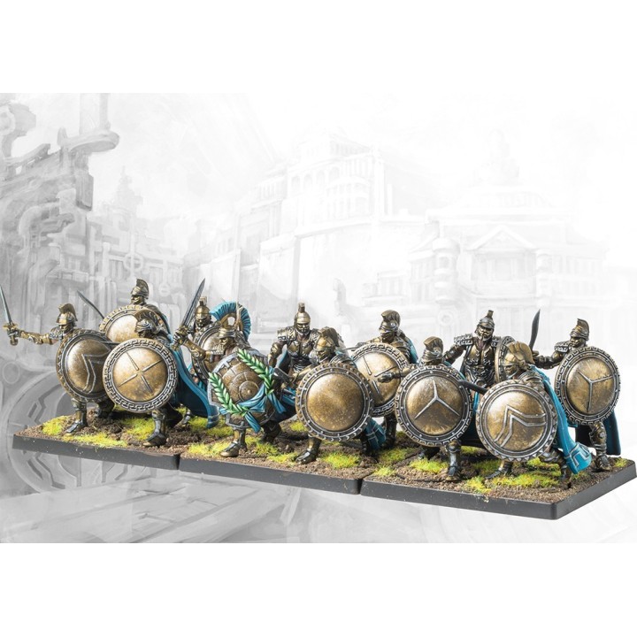 Figurines d'Agemas des City States pour Conquest (Para Bellum)