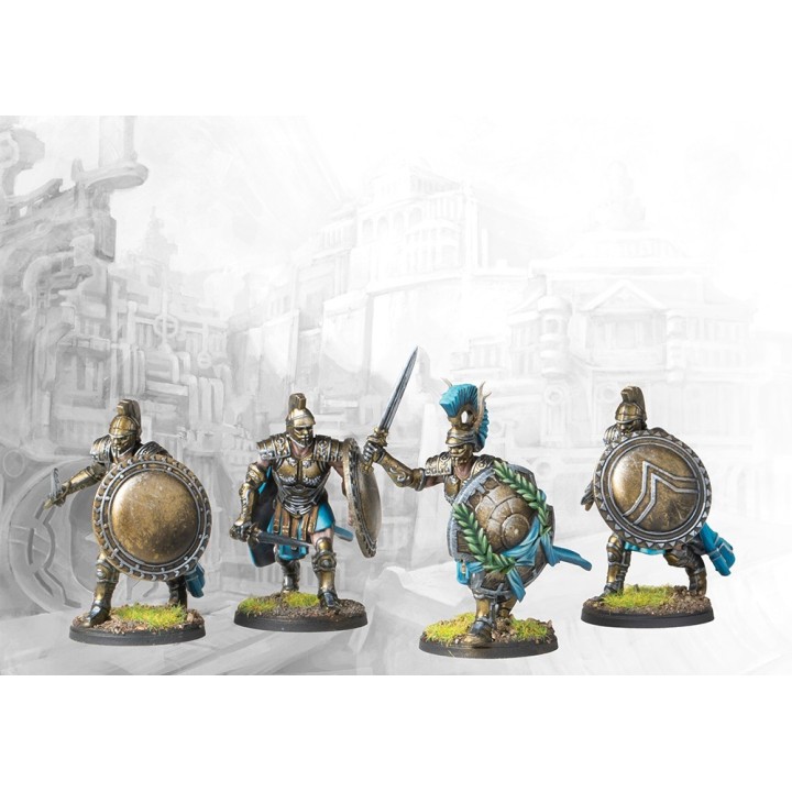 Figurines d'Agemas des City States pour Conquest (Para Bellum)