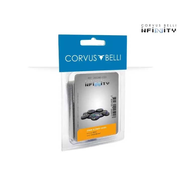 Infinity - 25mm scenery Bases, Gamma Series (x10)