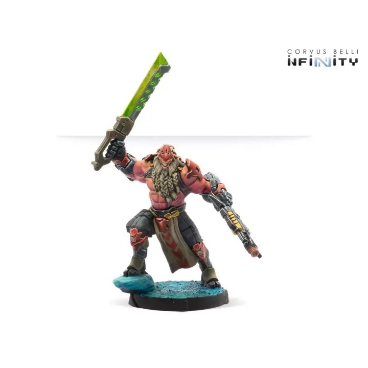 Figurines des Daturazi Witch-Soldiers de l'AC pour Infinity (Corvus Belli)