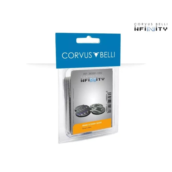 Infinity - 40mm scenery Bases, Gamma Series (x4)