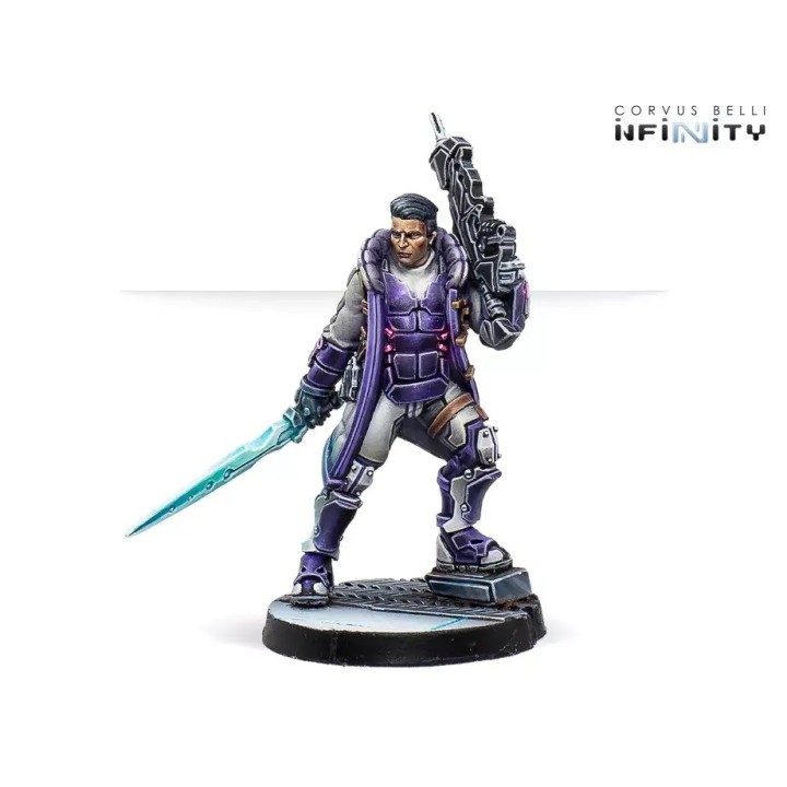 Figurines Aleph du Booster Pack Beta pour Infinity (Corvus Belli)