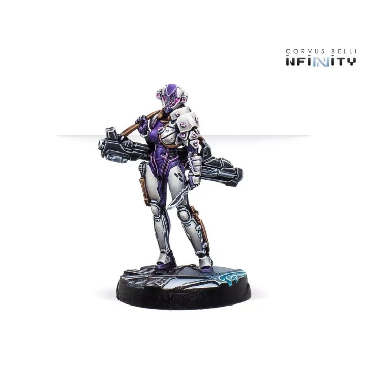 Figurines Aleph du Booster Pack Beta pour Infinity (Corvus Belli)