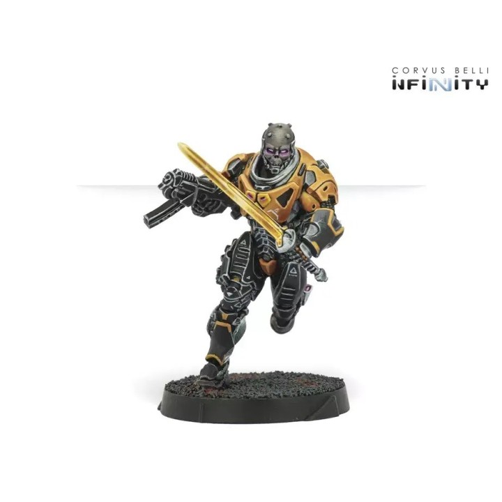 Figurine de Hulang Shocktrooper Yu-Jing pour Infinity (Corvus Belli)