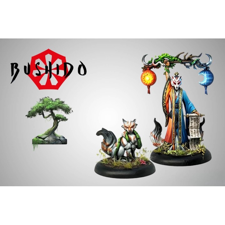 Figurines du Jugement d'Inari (en VF) pour Ro-Kan à Bushido