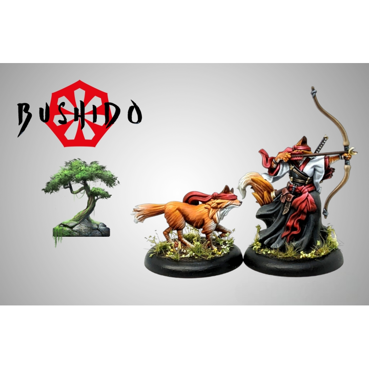 Figurines du Jugement d'Inari (en VF) pour Ro-Kan à Bushido