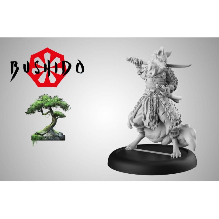 Figurine de Senshi (en VF) pour Ro-Kan à Bushido