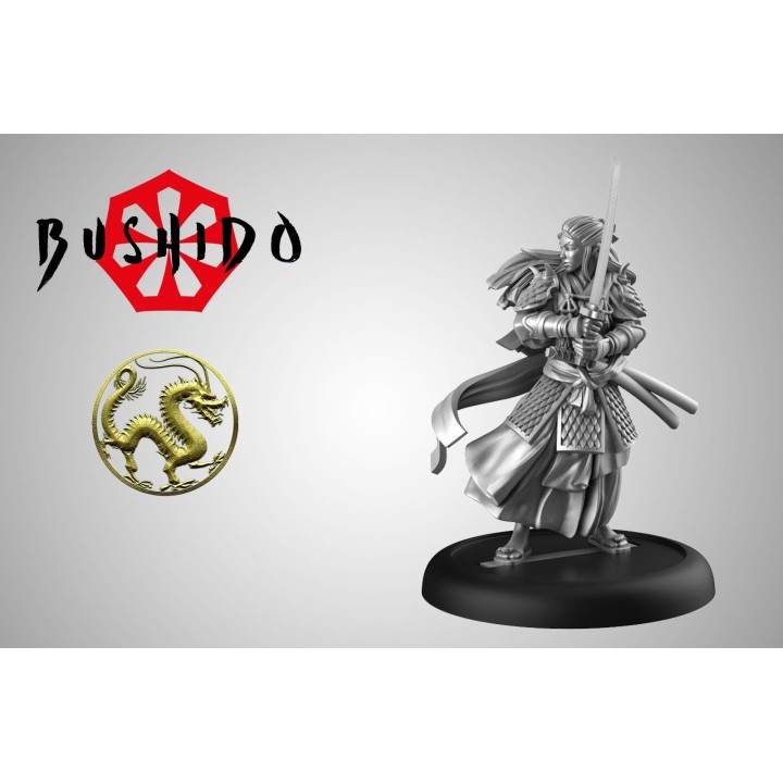 Figurine de Ryuko (en VF) pour la Prefecture de Ryu à Bushido