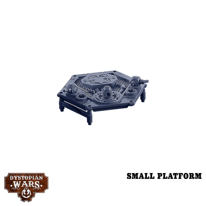 Sturginium Platforms & Objectives Set pour Dystopian Wars