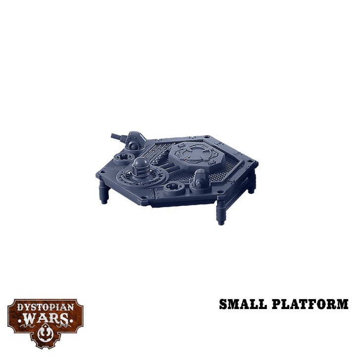 Sturginium Platforms & Objectives Set pour Dystopian Wars