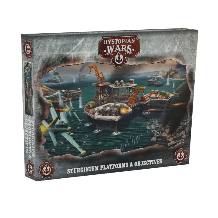 Sturginium Platforms & Objectives Set pour Dystopian Wars