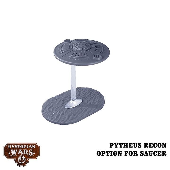 Thule Battlefleet Set des Elightened pour Dystopian Wars (Warcradle Studios)