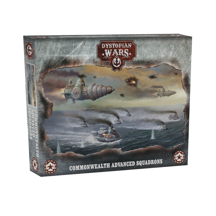 Figurines des Commonwealth Advanced Squadrons pour Dystopian Wars