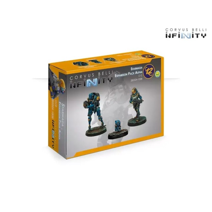 Figurines de la Starmada (Expansion Pack Alpha) pour l'O-12 à Infinity (Corvus)