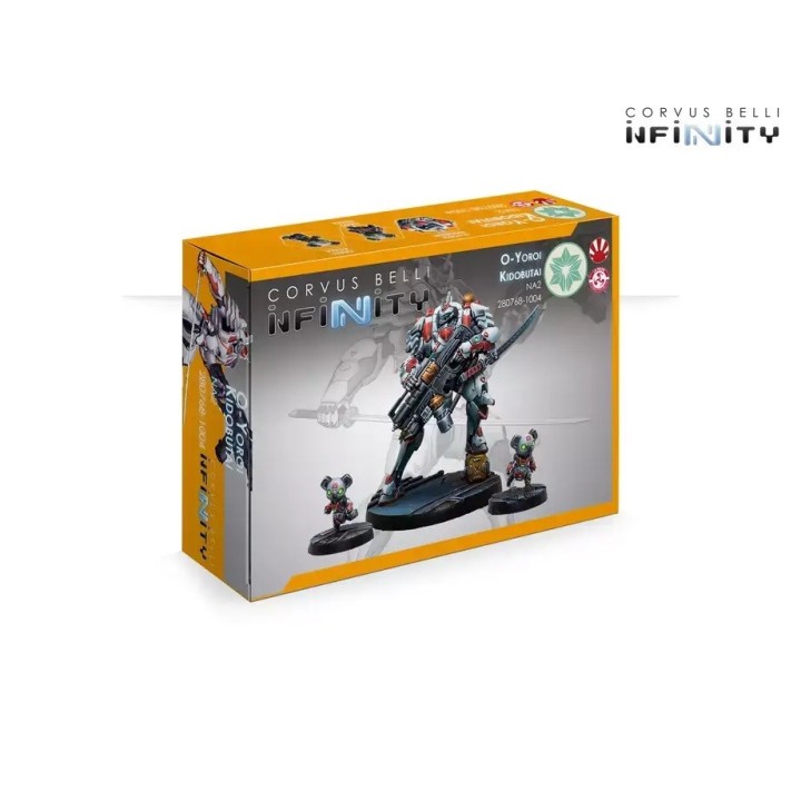 Figurine de l'O-Yoroi pour la JSA à Infinity (Corvus Belli)