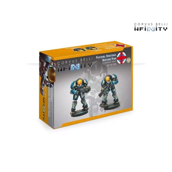 Figurines de Patchers pour les Ariadnais d'Infinity (Corvus Belli)