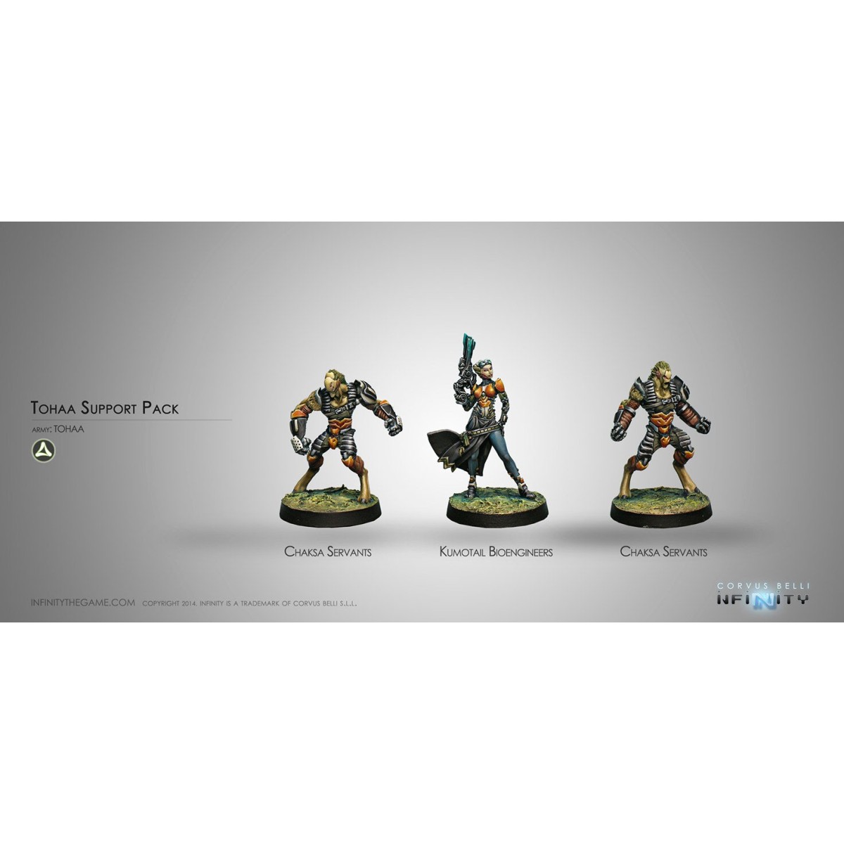 Infinity (Corvus Belli) - Tohaa Support Pack