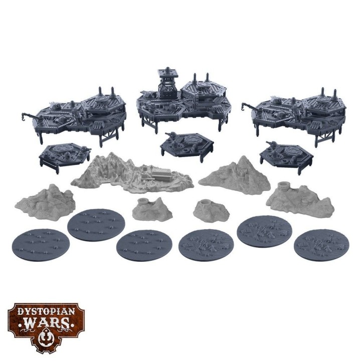 Cyclone of Shadows (Set de Campagne) pour Dystopian Wars