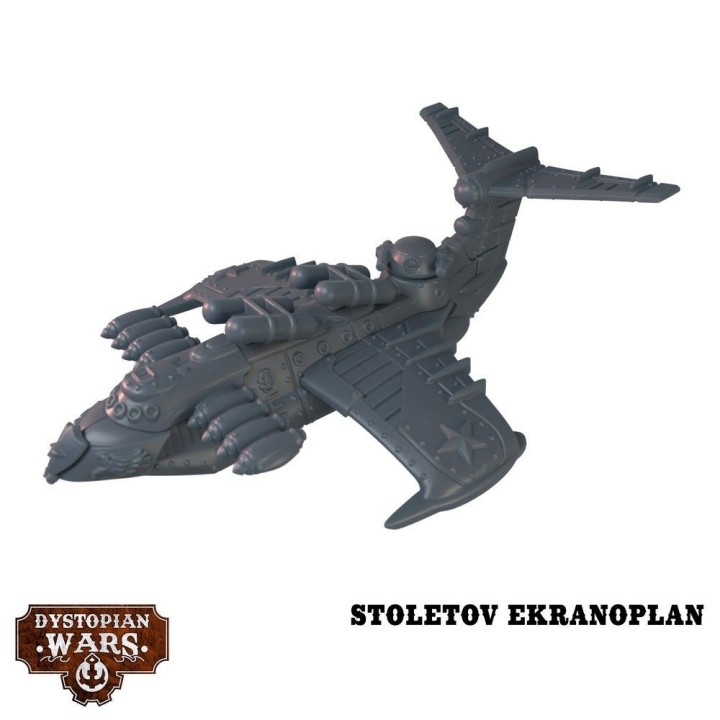 Figurines de l'Alexayev Battlefleet Set pour Dystopian Wars