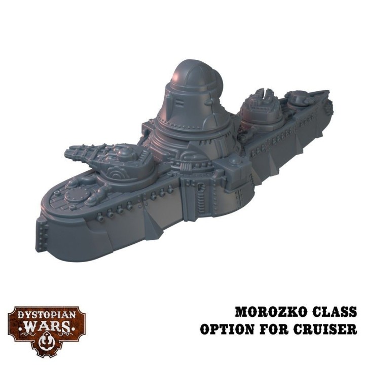 Figurines de l'Alexayev Battlefleet Set pour Dystopian Wars