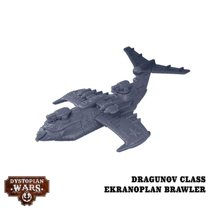 Figurines de l'Alexayev Battlefleet Set pour Dystopian Wars