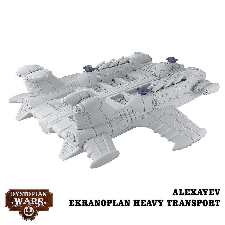 Figurines de l'Alexayev Battlefleet Set pour Dystopian Wars