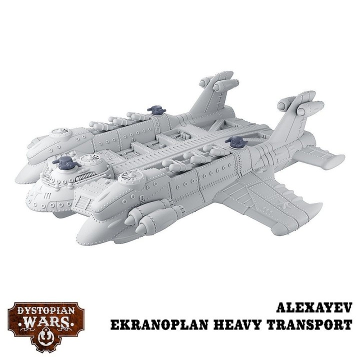 Figurines de l'Alexayev Battlefleet Set pour Dystopian Wars