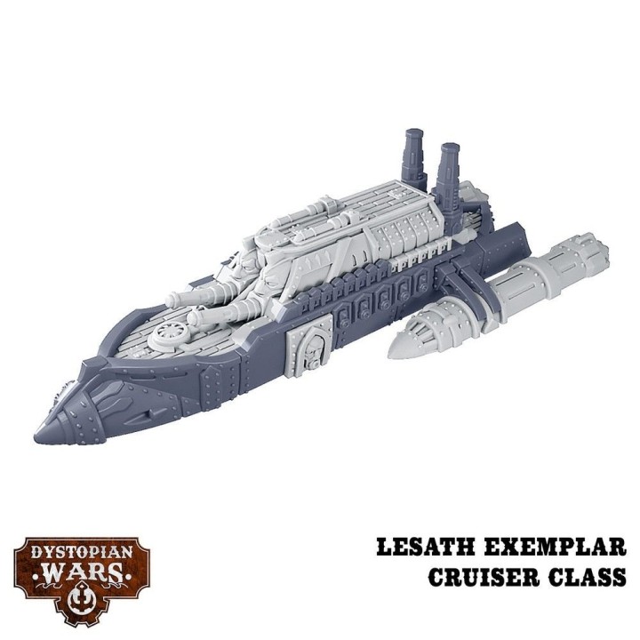 Figurines des Order Examplar Squadrons pour le Sultanate de Dystopian Wars