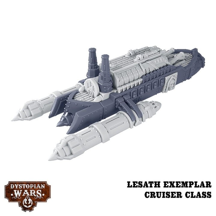 Figurines des Order Examplar Squadrons pour le Sultanate de Dystopian Wars