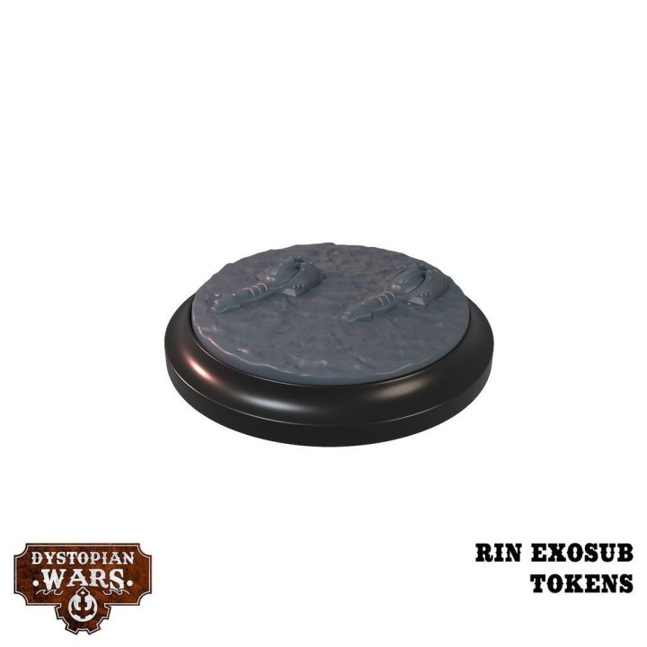 Figurines des Japanese Support Squadrons pour l'Empire à Dystopian Wars