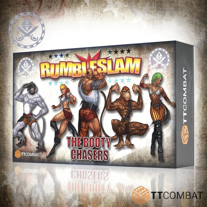 Figurines du starter Booty Chasers pour Rumbleslam (TT Combat)