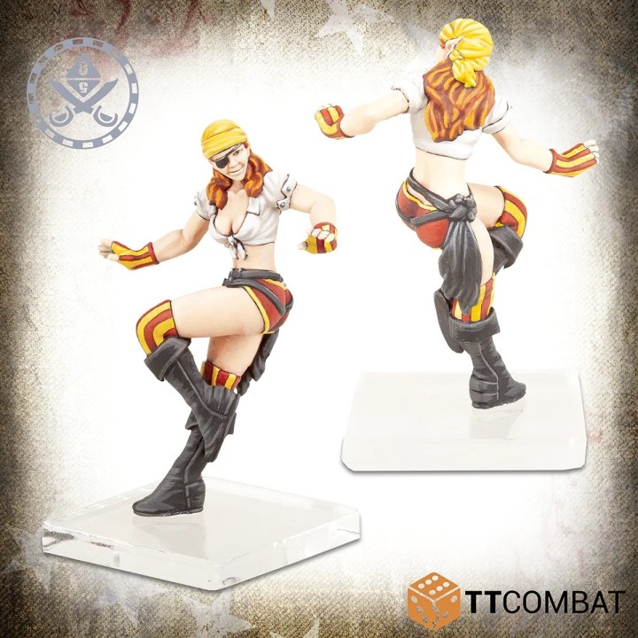 Figurines du starter Booty Chasers pour Rumbleslam (TT Combat)