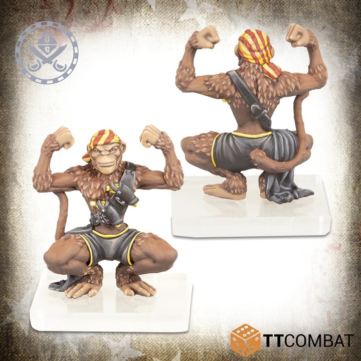 Figurines du starter Booty Chasers pour Rumbleslam (TT Combat)