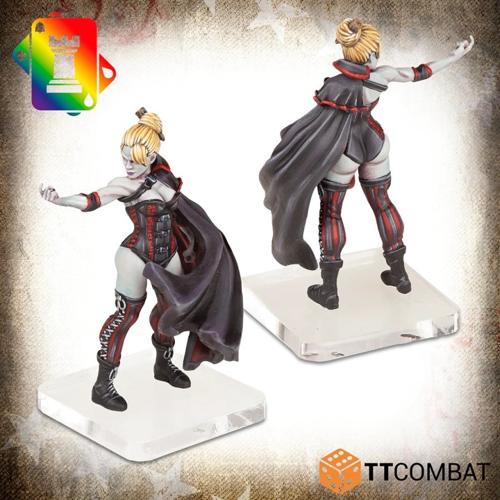 Figurines du starter Bleeding Hearth Foundation pour Rumbleslam (TT Combat)