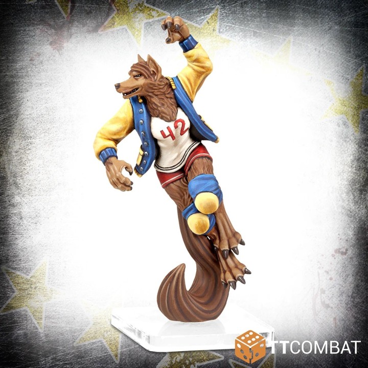 Figurine de Michelle J Wolf pour Rumbleslam (TT Combat)