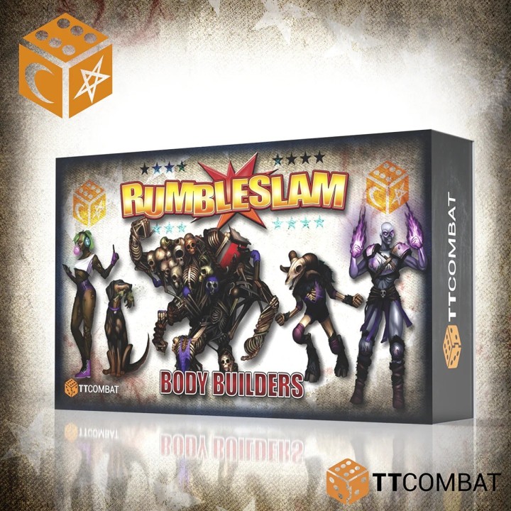 Figurines du starter Body Builders pour Rumbleslam (TT Combat)