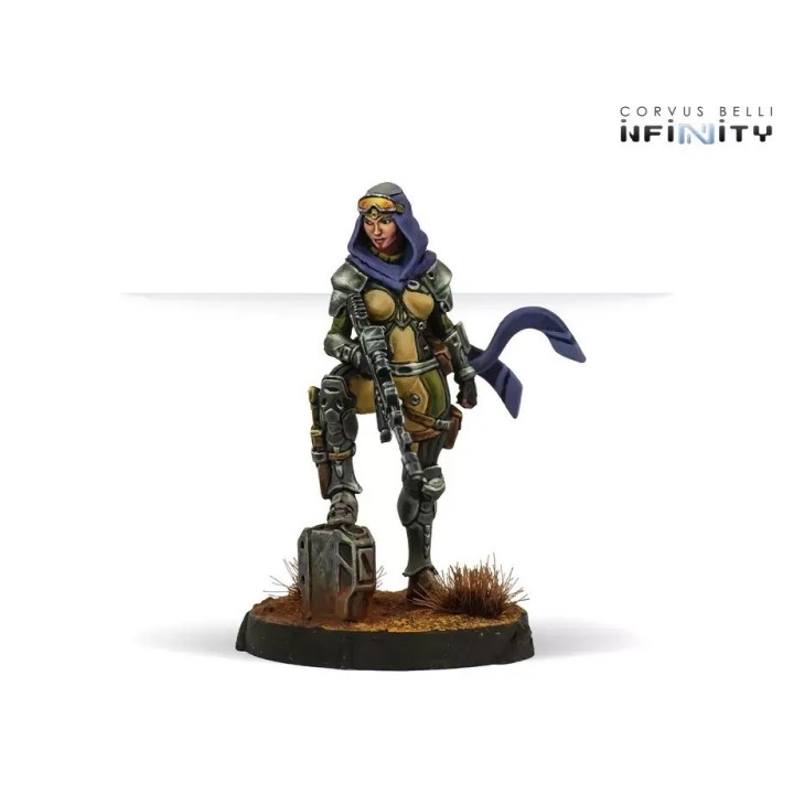 Infinity (Corvus Belli) - Figurine de Yara Haddad (AP Marksman Rifle)