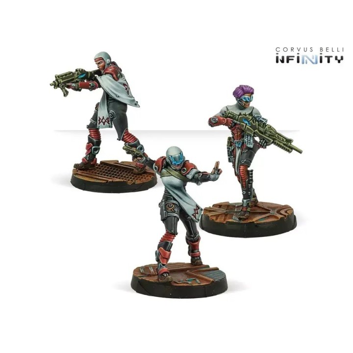 Figurines du Bakunin Expansion Pack Alpha pour les Nomades à Infinity (Corvus)