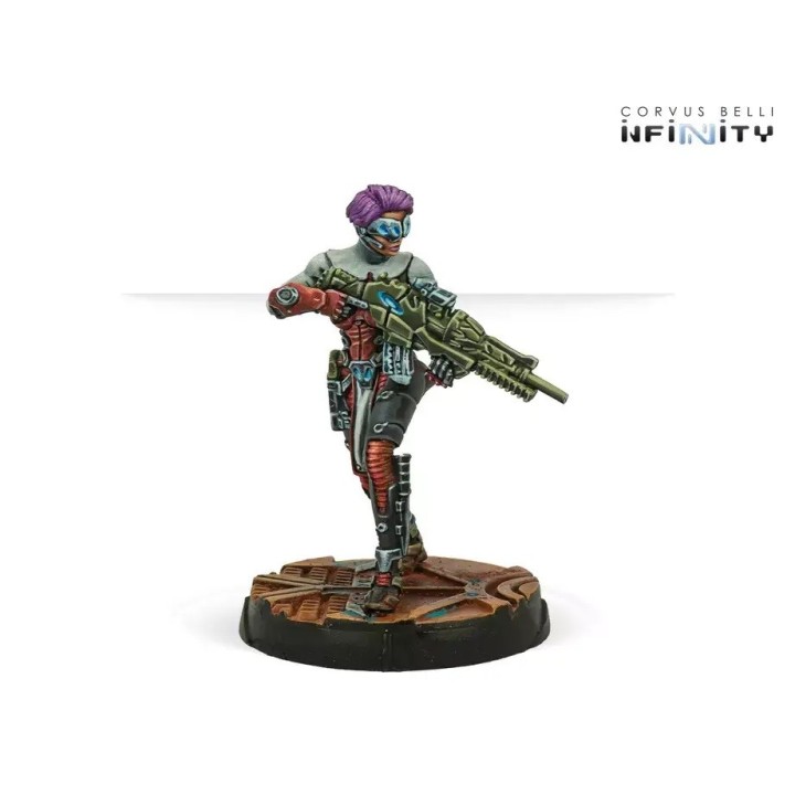 Figurines du Bakunin Expansion Pack Alpha pour les Nomades à Infinity (Corvus)