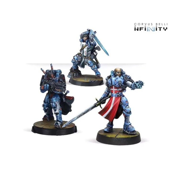 Figurines du Military Orders Expansion Pack Alpha d'Infinity (Corvus Belli)