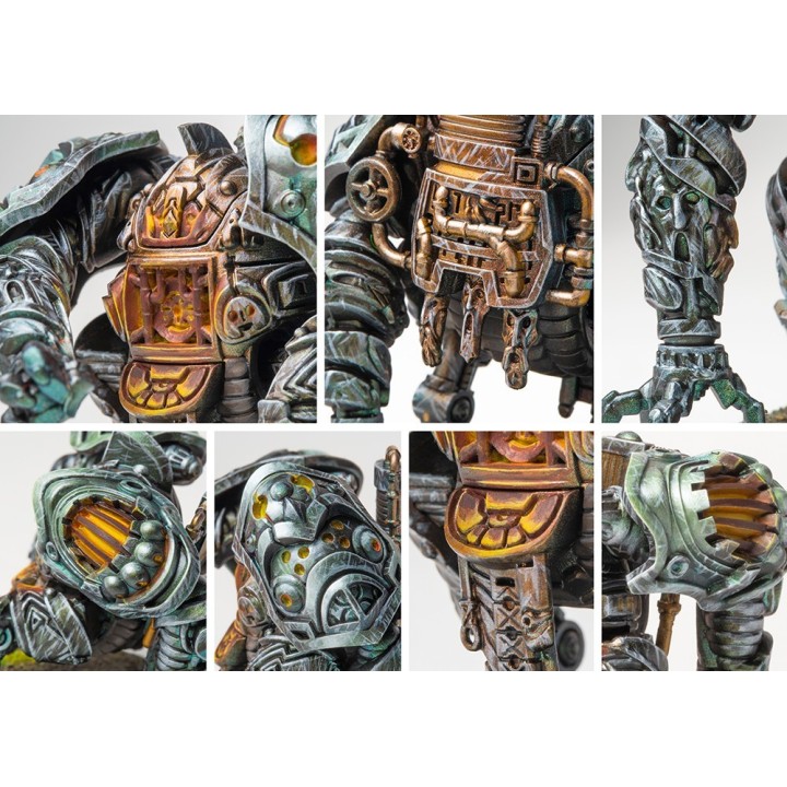 Figurine de Steelforged du Dweghom de Conquest (ParaBellum)