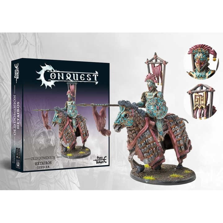 Figurine de Hetairos du Old Dominion pour Conquest