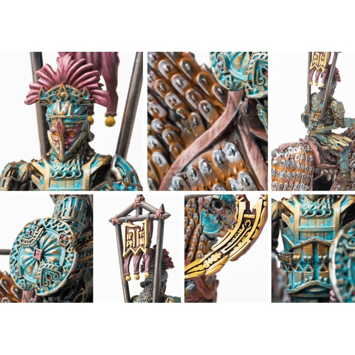 Figurine de Hetairos du Old Dominion pour Conquest