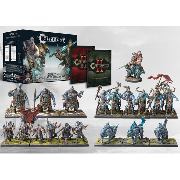Figurines du 1 Player Nords Set des City States pour Conquest