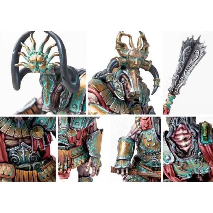 Figurine de Buccephaloi du Old Dominion pour Conquest