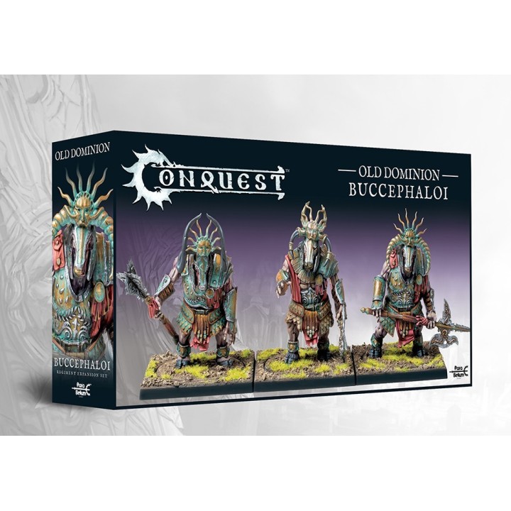 Figurine de Buccephaloi du Old Dominion pour Conquest