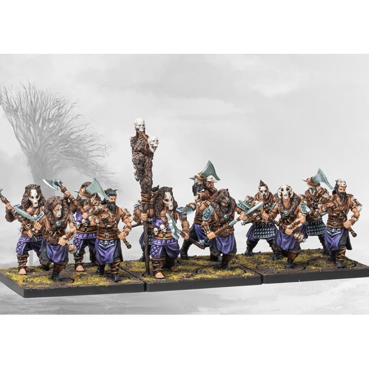 Figurines de Baersarks des Nords pour Conquest