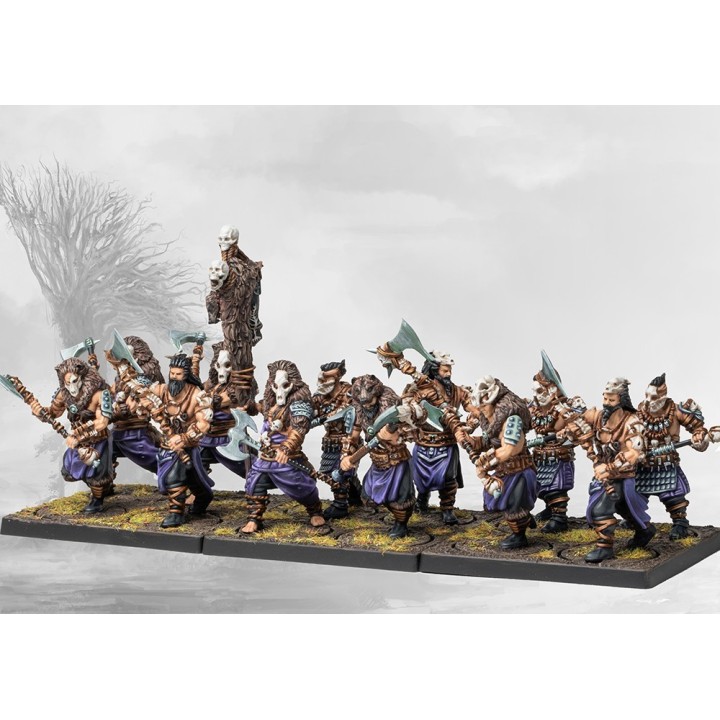Figurines de Baersarks des Nords pour Conquest