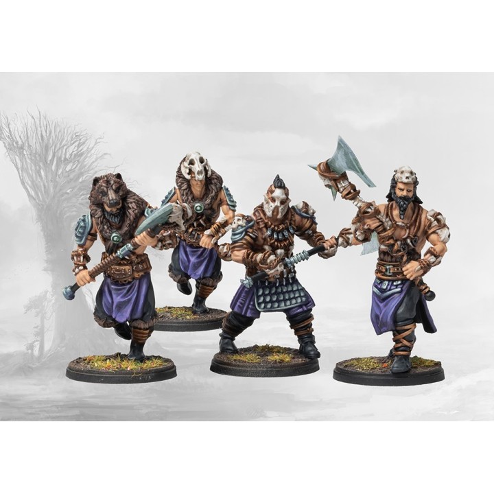 Figurines de Baersarks des Nords pour Conquest